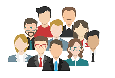 illustration of a group of people