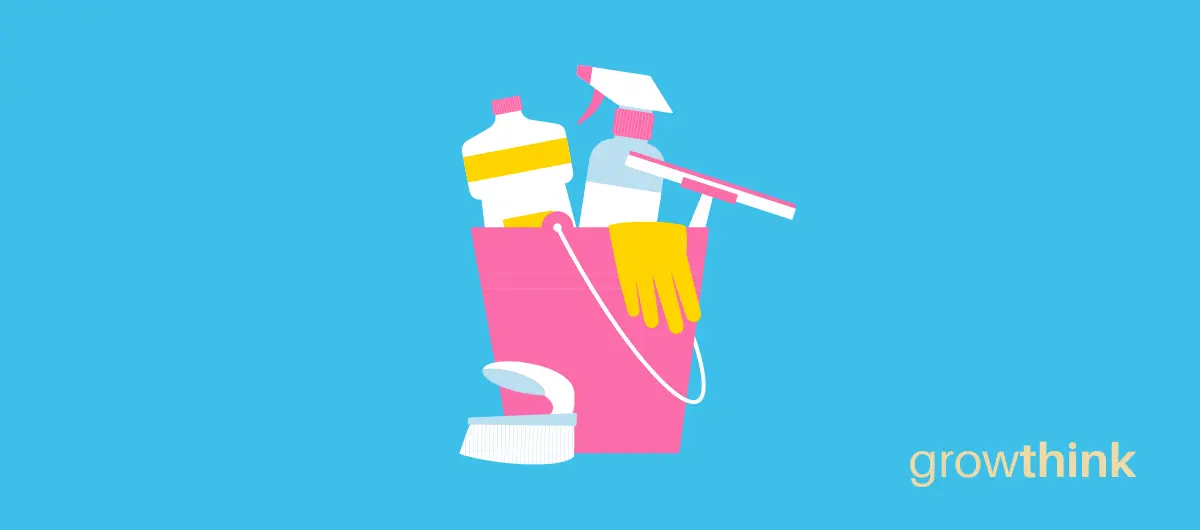 Monthly Expenses for a Cleaning Service
